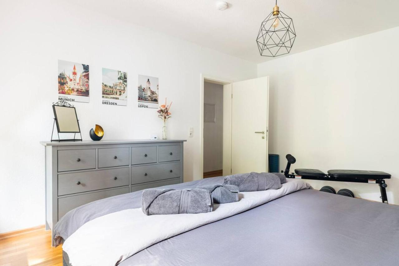 Super Zentrale, Gemutliche Wohnung Mit Balkon Leipzig Exterior foto