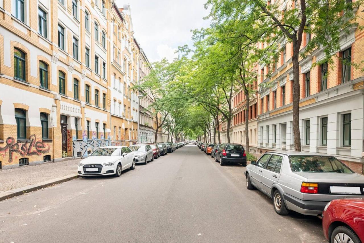 Super Zentrale, Gemutliche Wohnung Mit Balkon Leipzig Exterior foto